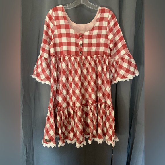 Matilda Jane Plaid Twill Kassidy Dress - Picture 1 of 5